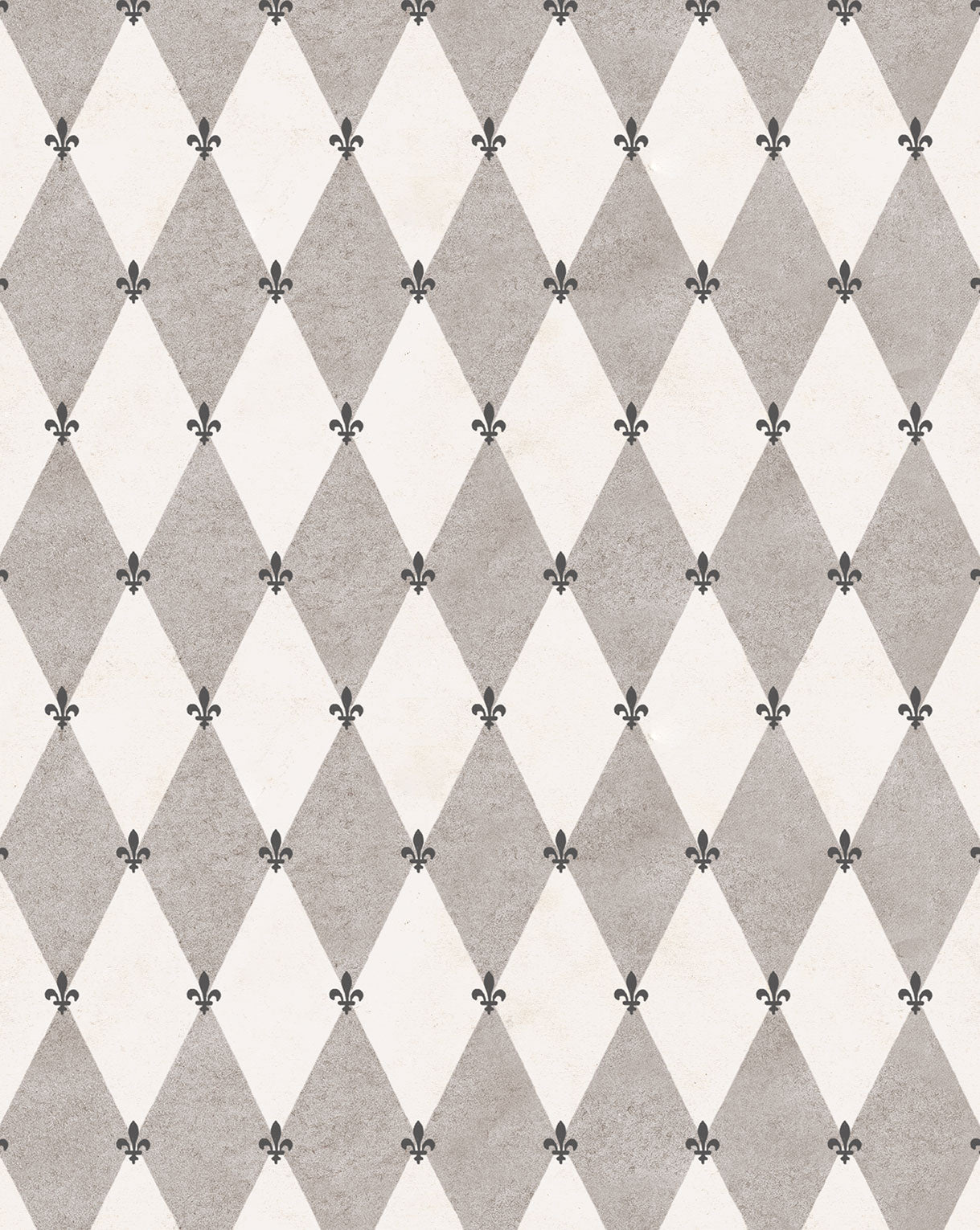 Papel pintado "Lis Ceniza Grafito"