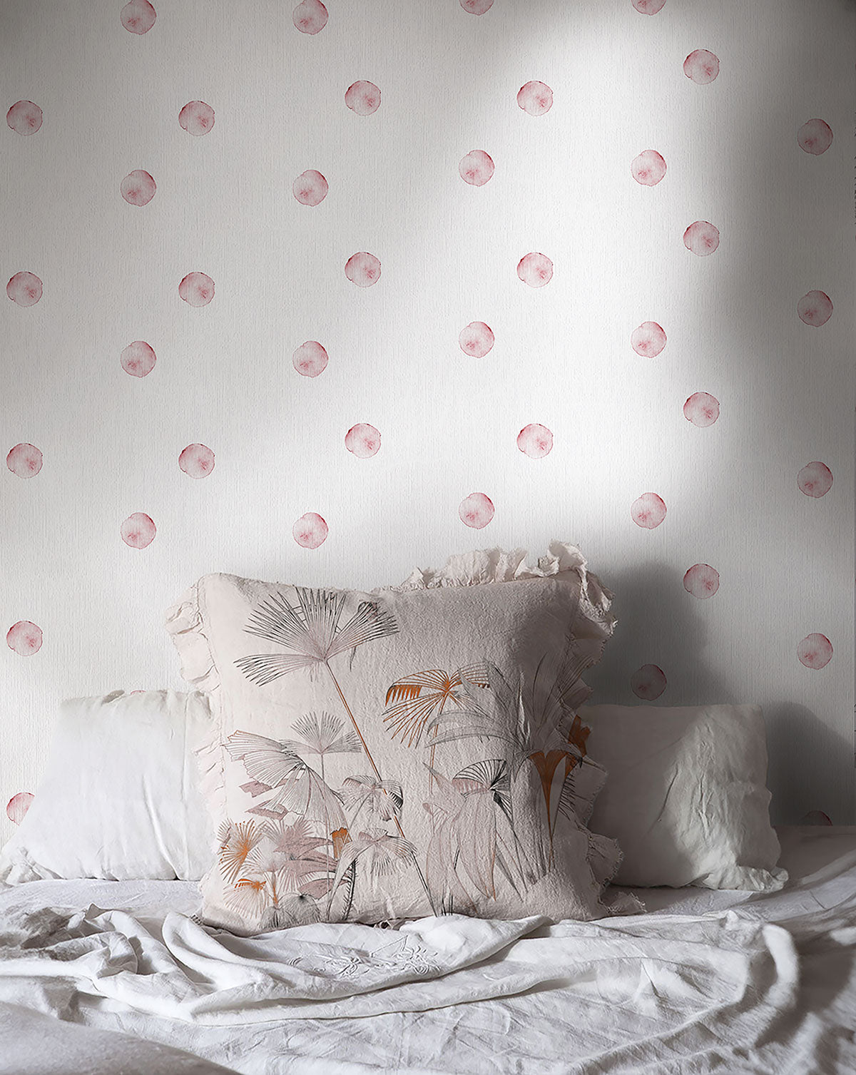 Lunares Rosa - Papel Pintado