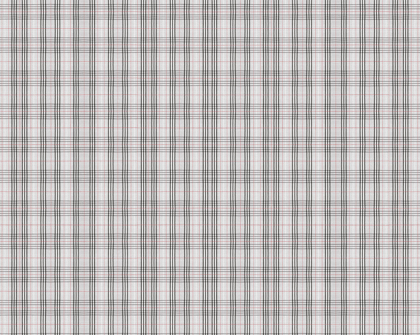 Escocés Gris Rojo - Papel Pintado