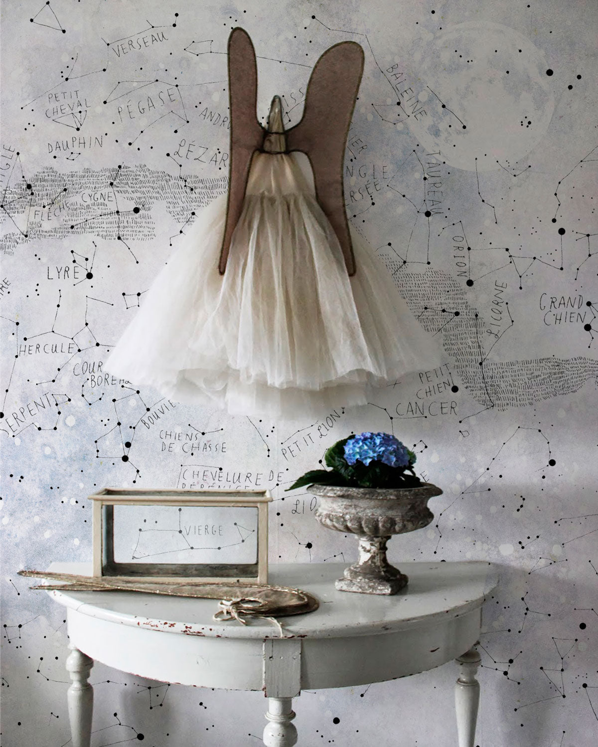 Constelacíon Rosa - Papel Pintado