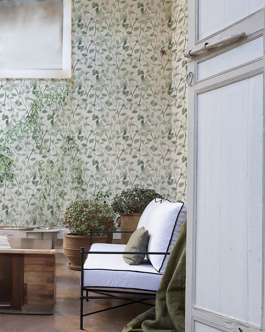 Hojitas - Papel Pintado