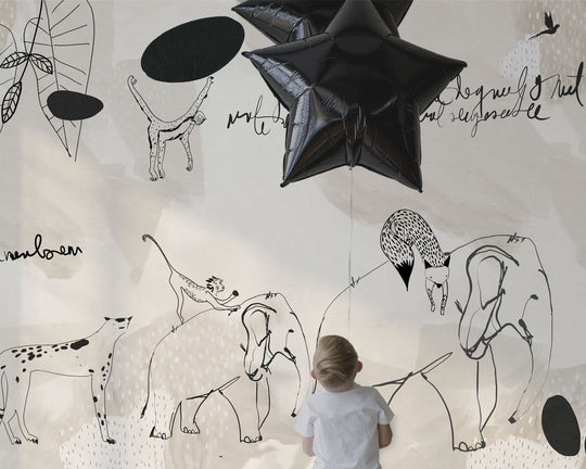 Manada - Papel Pintado