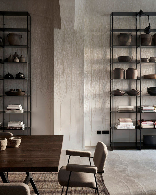 Profundo Beige - Papel Pintado x m2