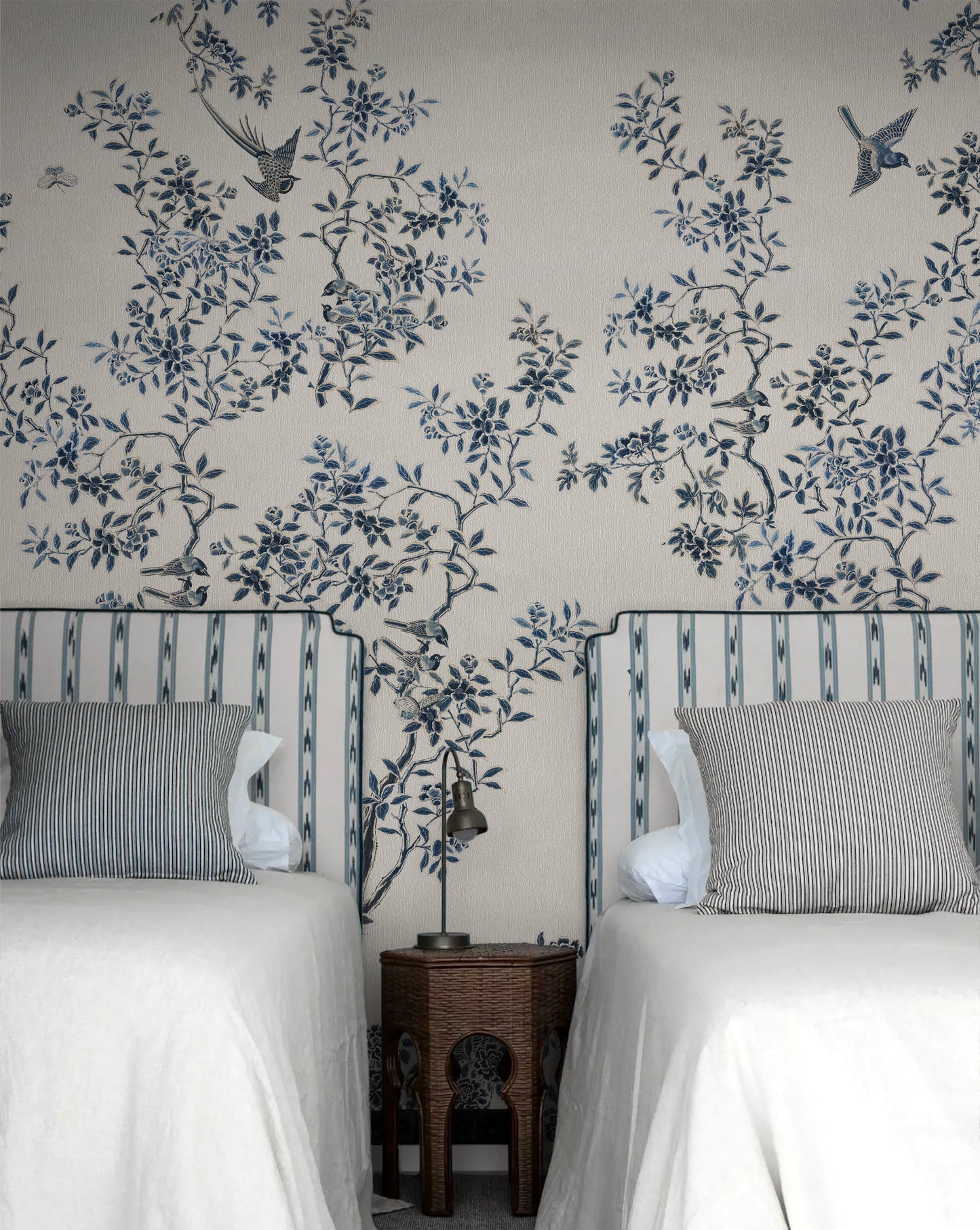 Jardin Azul - Papel Pintado