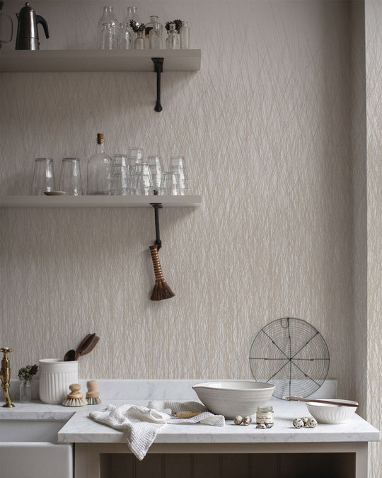 Pastos Beige - Papel Pintado x m2