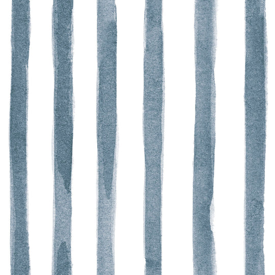 Franjas Azul - Papel Pintado x m2