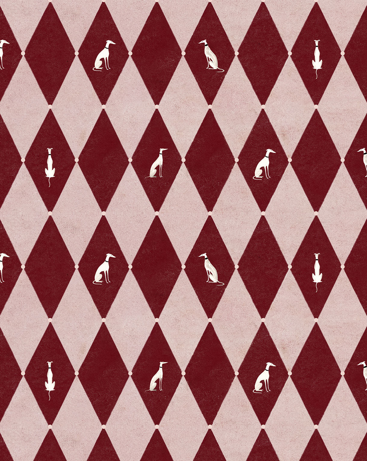 Papel pintado "Galgopando Fresa"