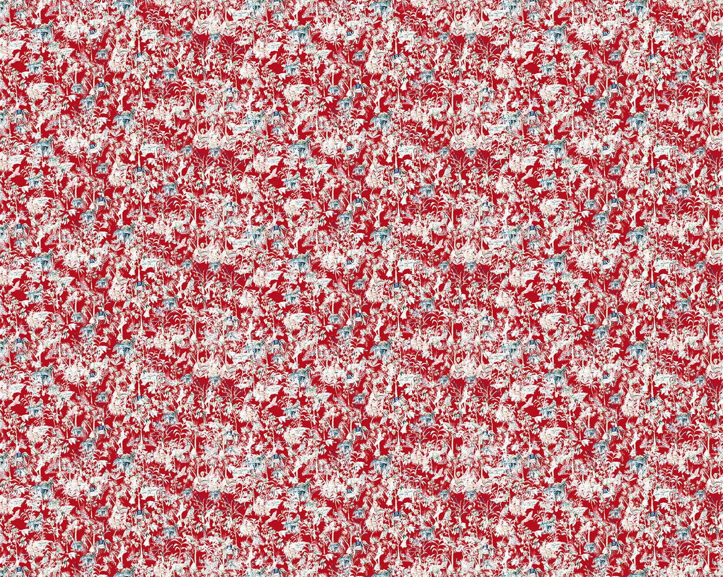 India Rojo - Papel Pintado