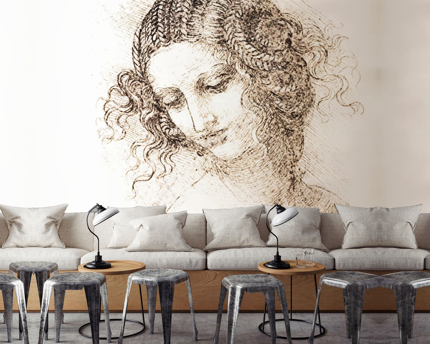 Mujer - Papel Pintado x m2