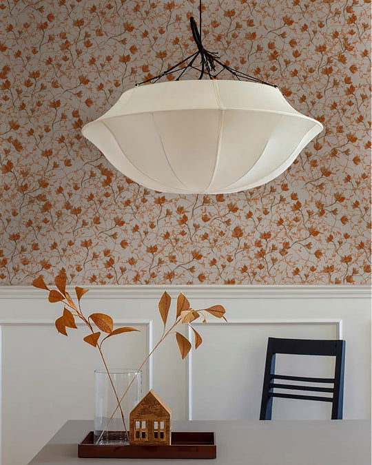 Amapolas Caqui - Papel Pintado