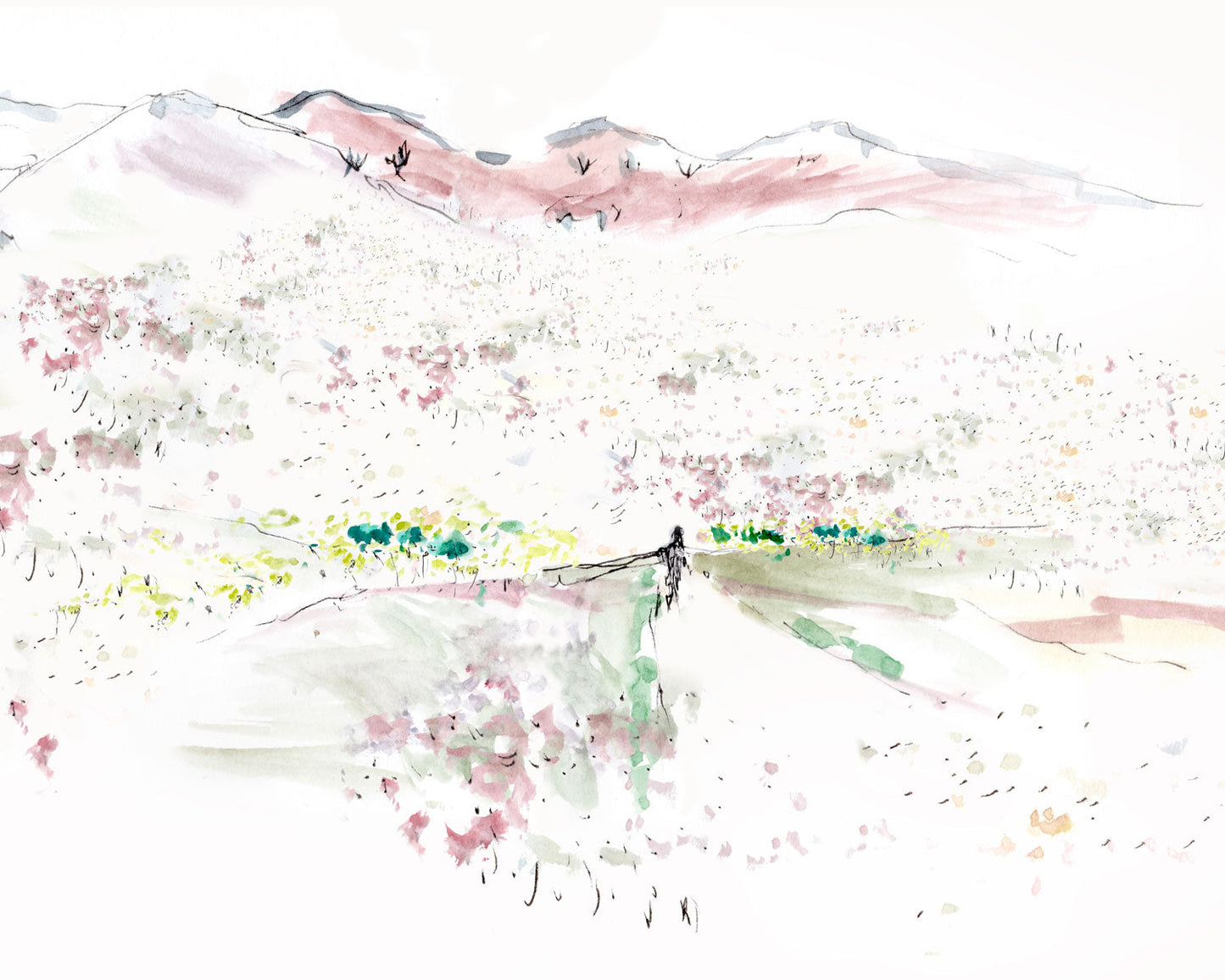 Desierto Florido - Papel Pintado