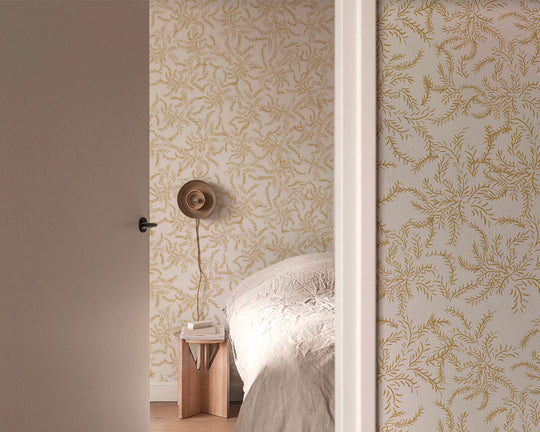 Laurel Mostaza - Papel Pintado