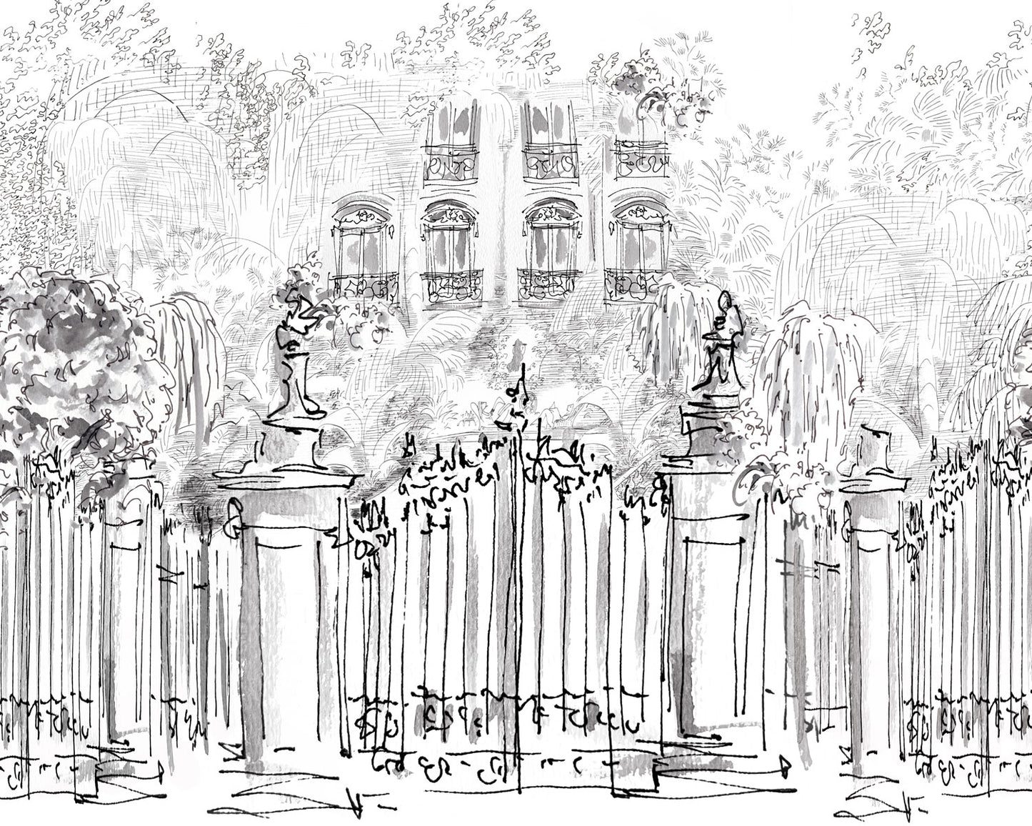 Parque Retiro - Papel Pintado