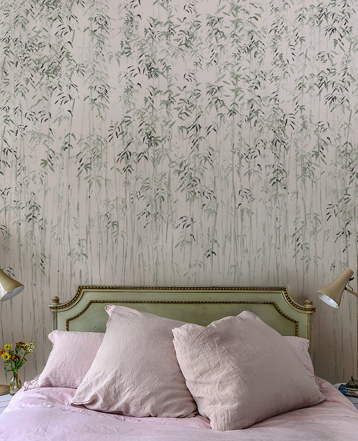 Bali Oliva - Papel Pintado