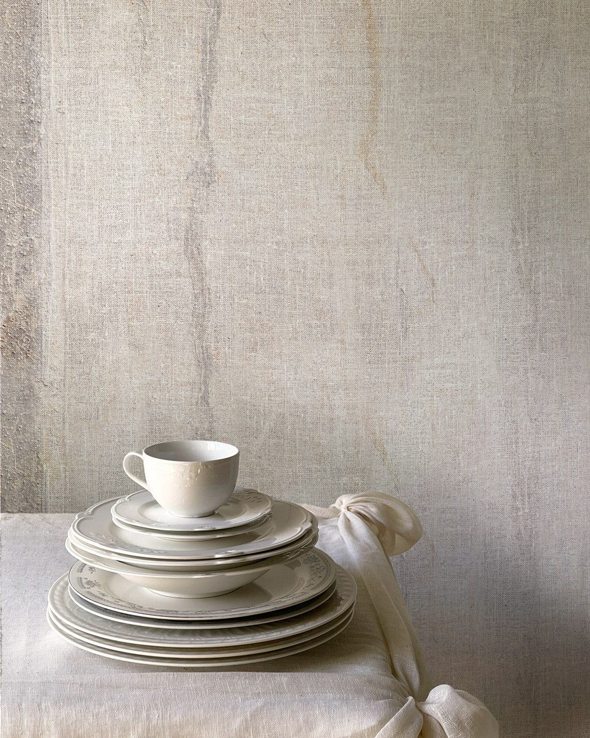 Piedra Beige - Papel Pintado x m2