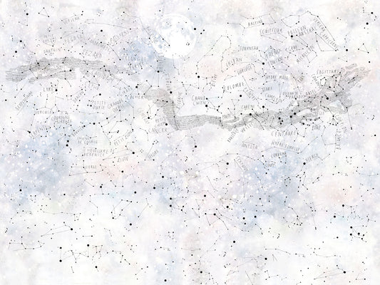 Constelacíon Rosa - Papel Pintado