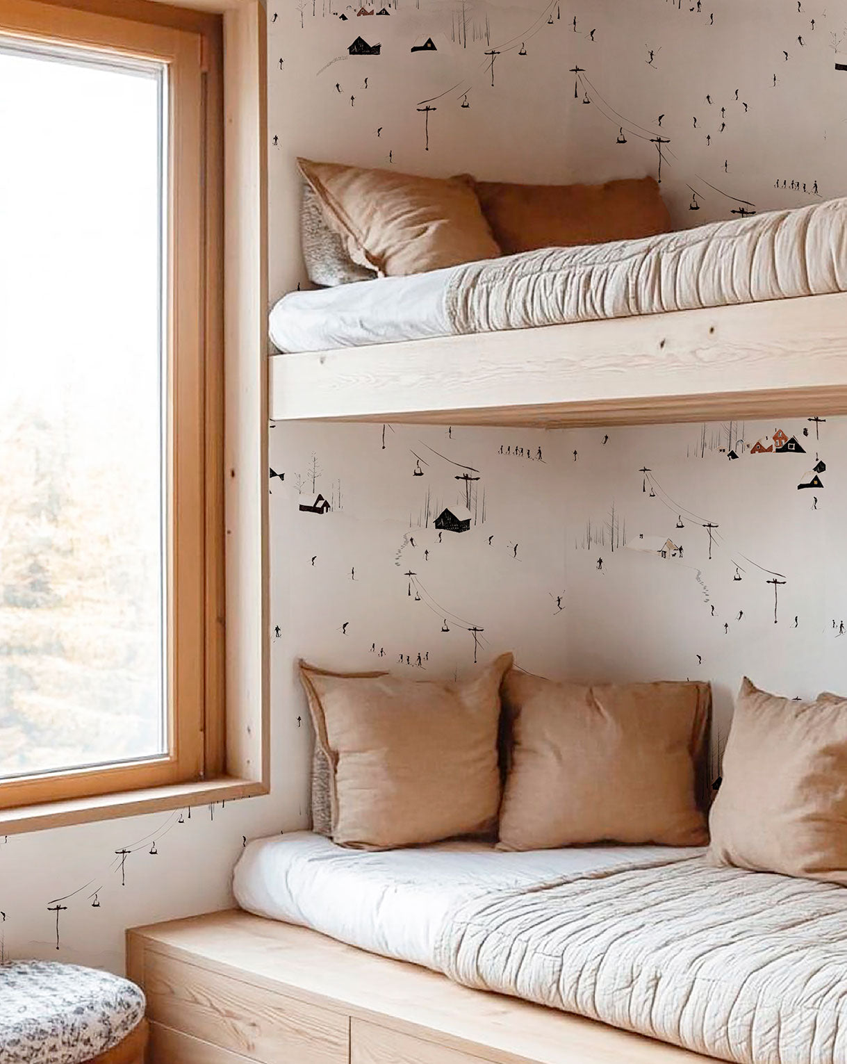 Papel pintado "Alpes"