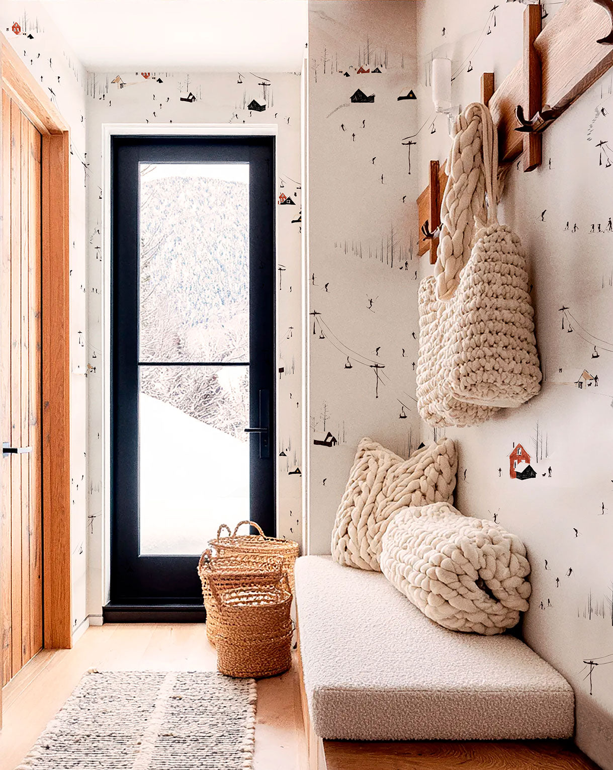 Papel pintado "Alpes"