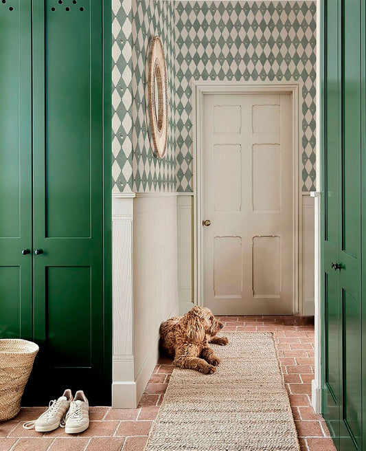 Papel pintado "Galgopando Oliva"