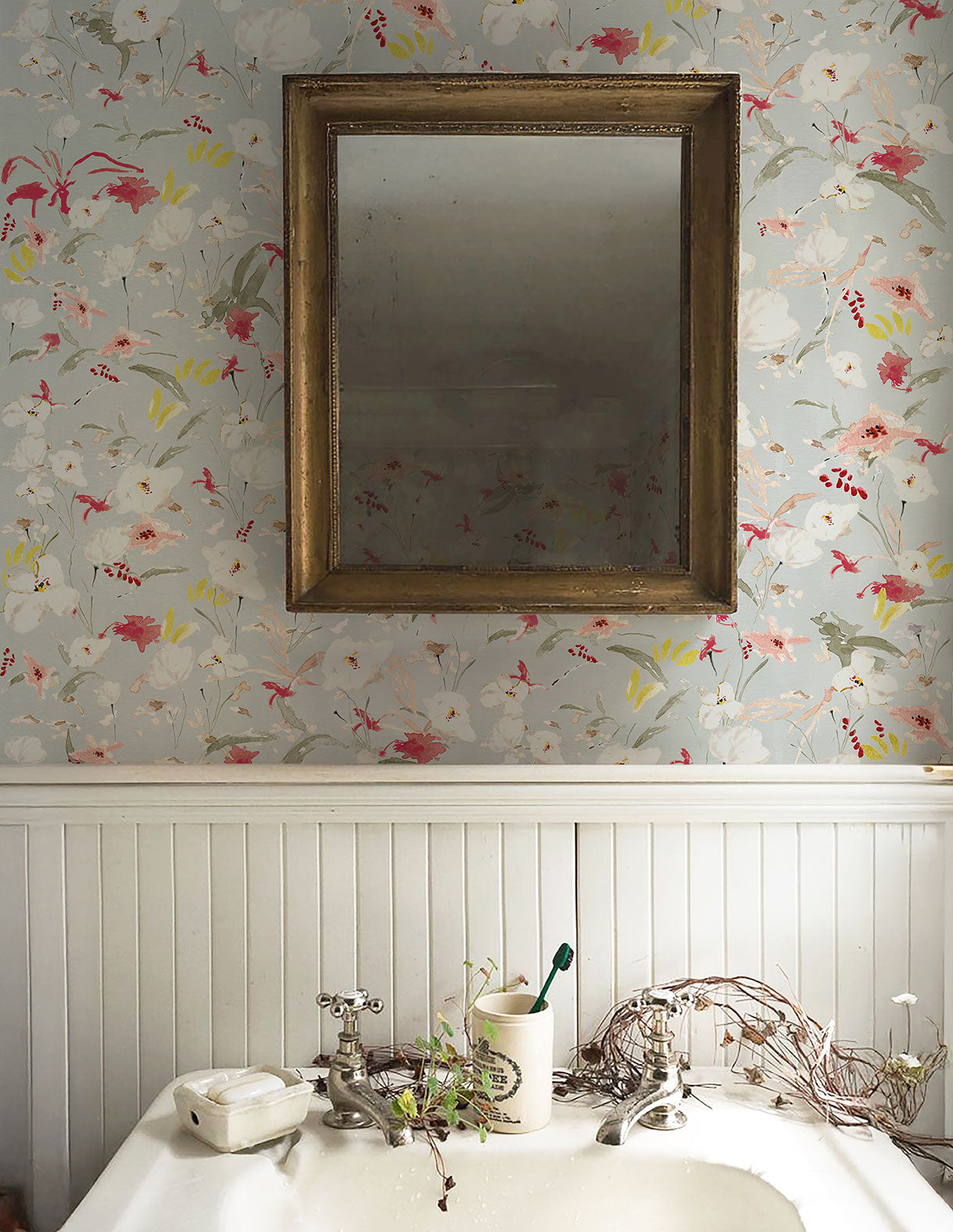 Papel pintado "Liria Celeste"