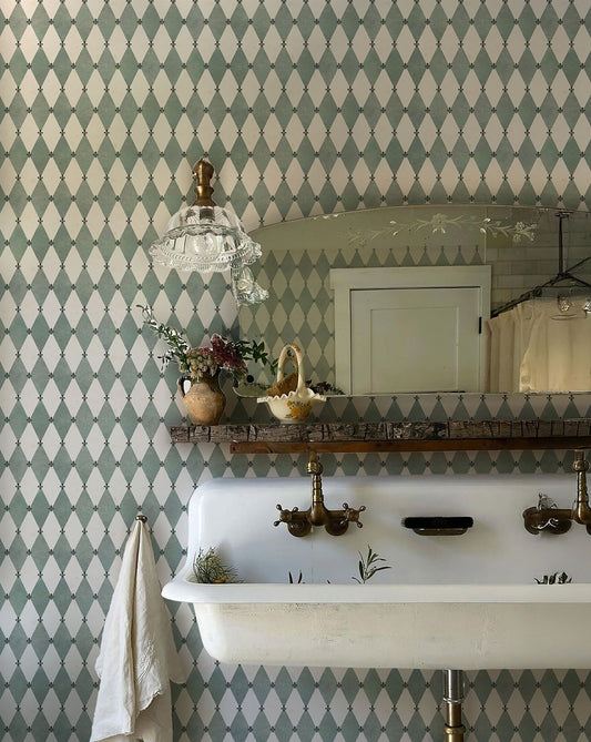 Papel pintado "Lis Oliva"