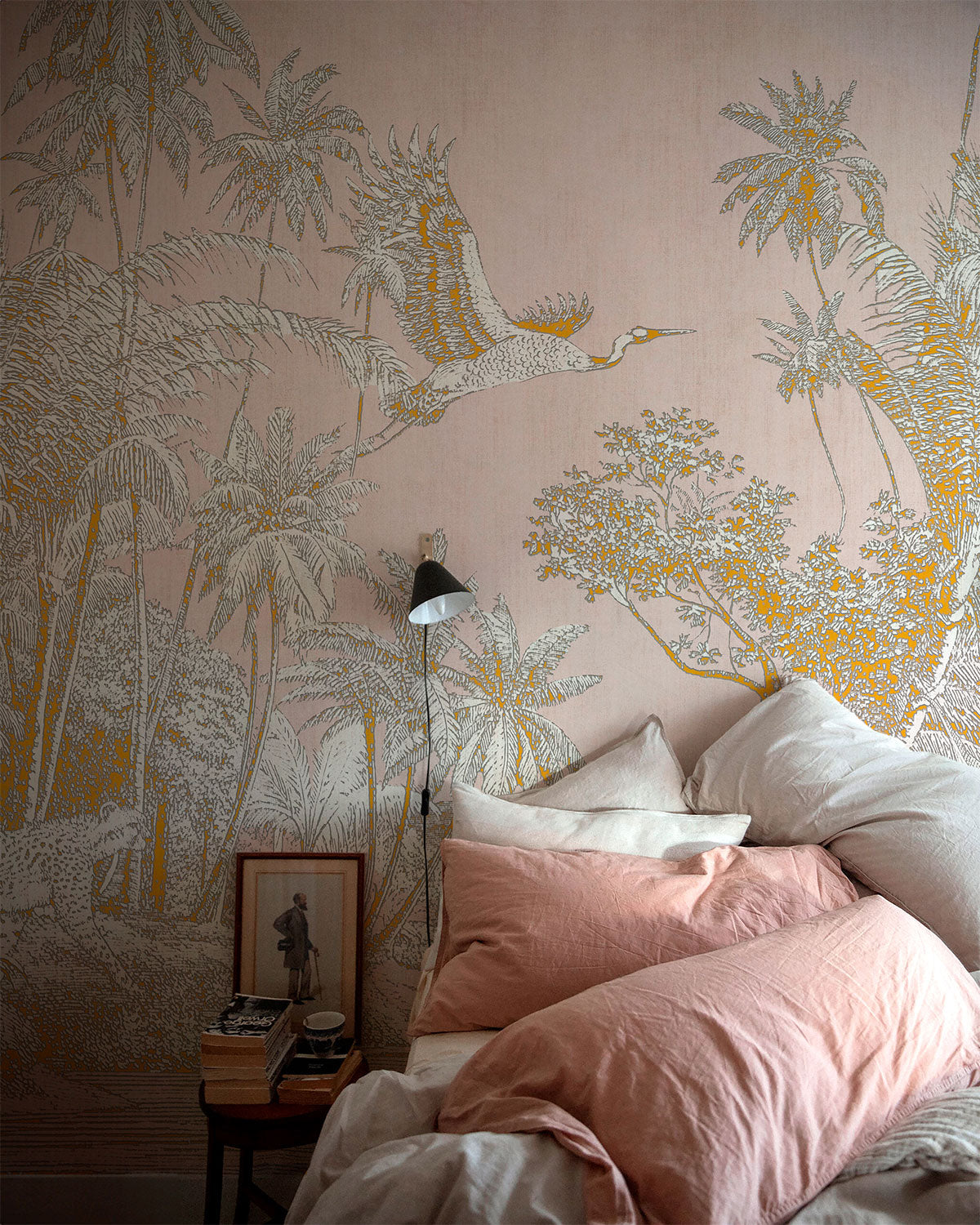 Paz Rosa - Papel Pintado