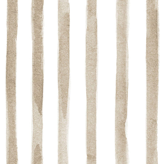 Franjas Beige - Papel Pintado