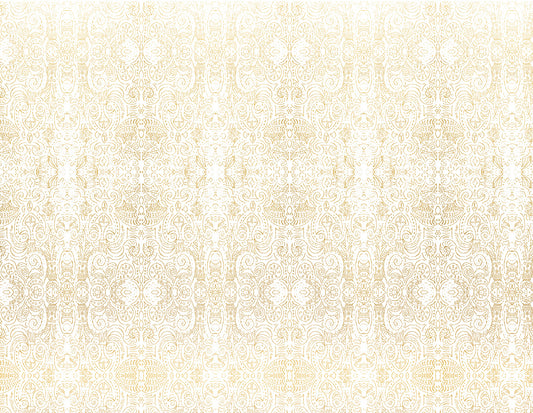 Grecas Doradas - Papel Pintado x m2