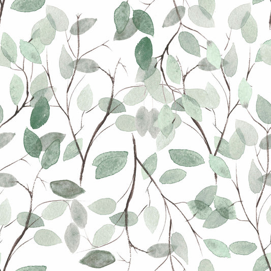 Hojitas - Papel Pintado