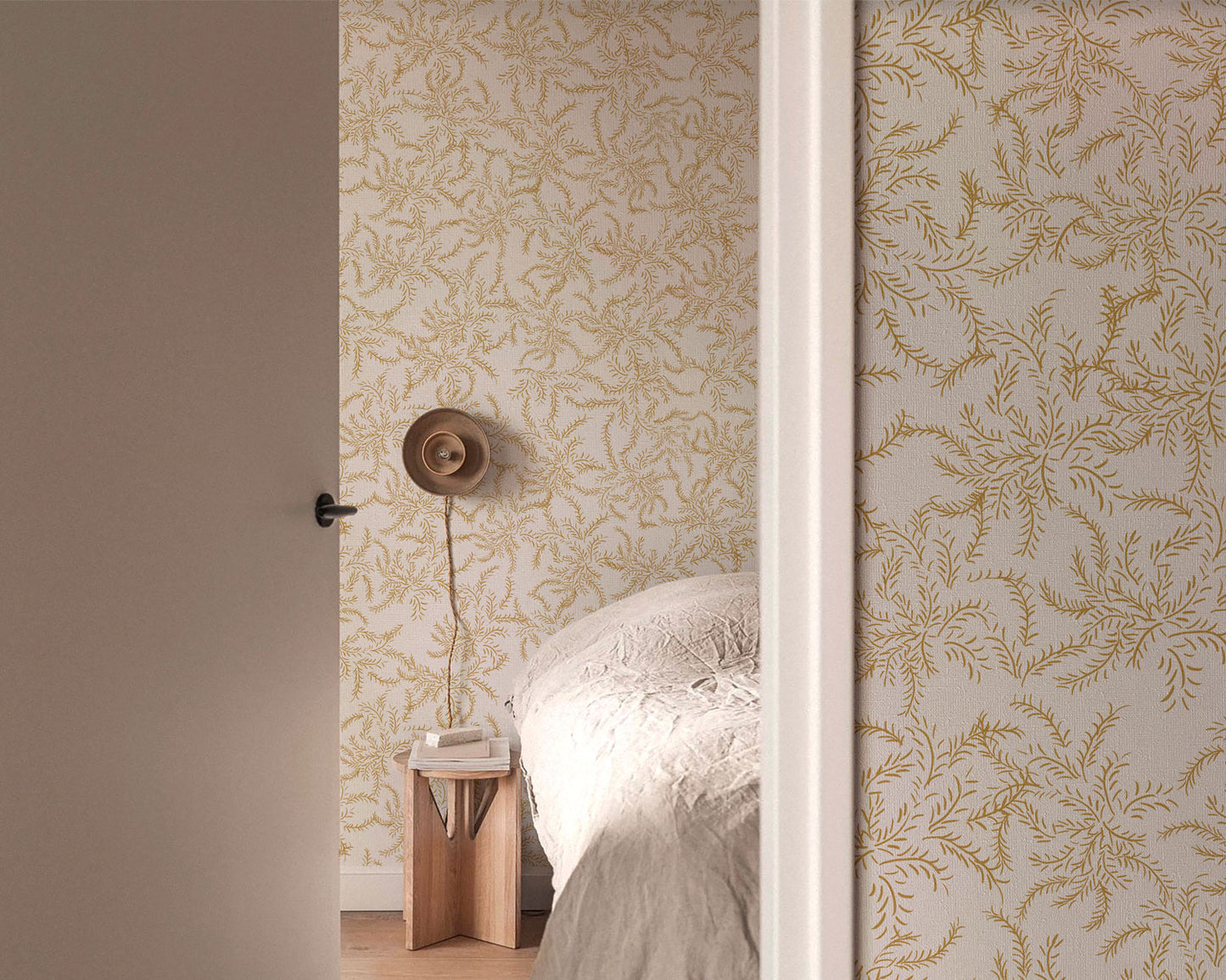 Laurel Mostaza - Papel Pintado