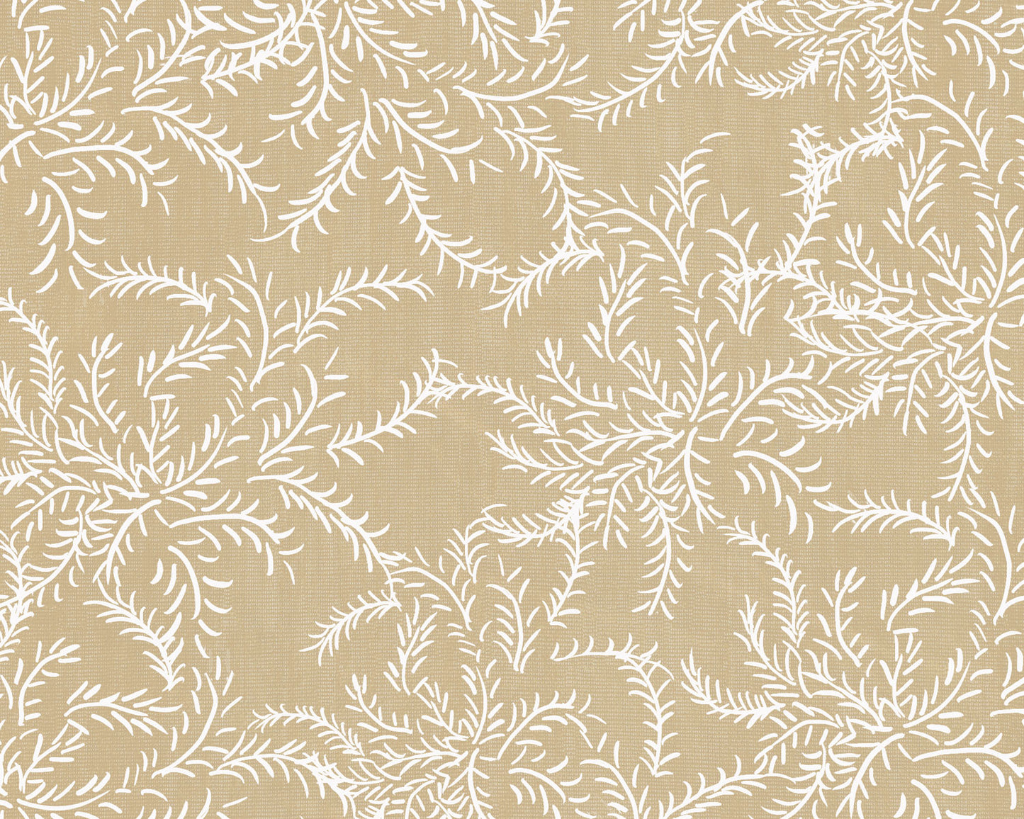 Laurel Ocre - Papel Pintado