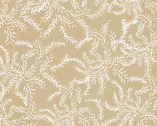 Laurel Ocre - Papel Pintado
